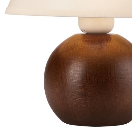 Candeeiro de mesa JUTA 1xE27/60W/230V faia - FSC certificado