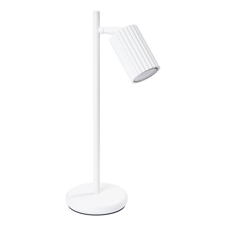 Candeeiro de mesa KARBON 1xGU10/10W/230V branco