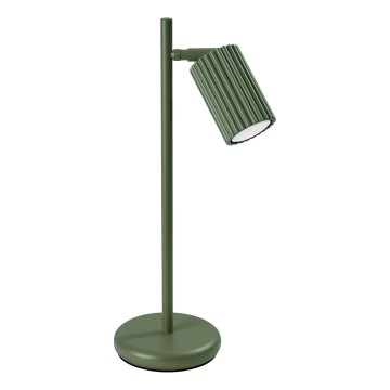 Candeeiro de mesa KARBON 1xGU10/10W/230V verde
