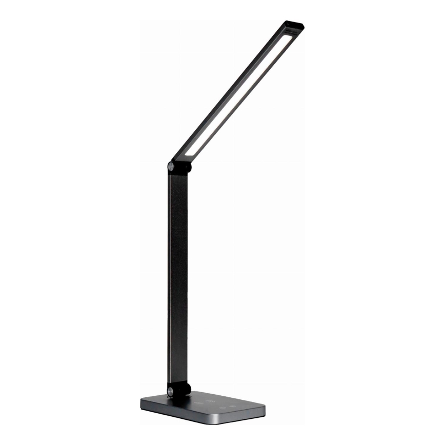 candeeiro de mesa LED com carregador sem fios LED/10W/230V 3000/4000/4500/5000/6000K preto