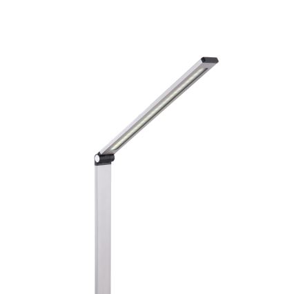 candeeiro de mesa LED com carregador sem fios LED/10W/230V 3000/4000/4500/5000/6000K cromado mate