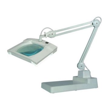 Candeeiro de mesa LED com lupa LED/12/230V