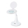 Candeeiro de mesa LED com lupa LED/6,5W/230V 6500K