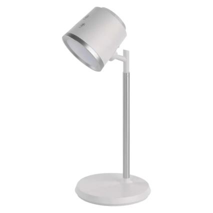 Candeeiro de mesa LED com regulação 4em1 LED/6W/3,7V 3000K/4000K/6500K 1500mAh branco