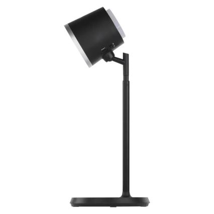 Candeeiro de mesa LED com regulação 4em1 LED/6W/3,7V 3000K/4000K/6500K 1500mAh preto