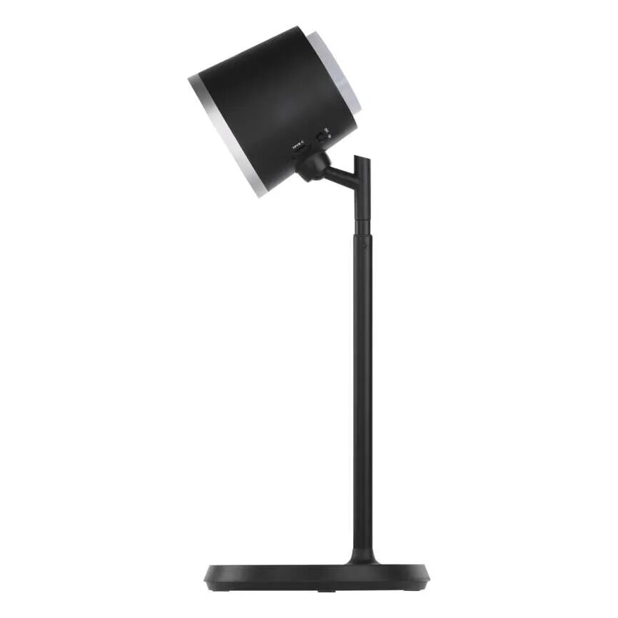 Candeeiro de mesa LED com regulação 4em1 LED/6W/3,7V 3000K/4000K/6500K 1500mAh preto