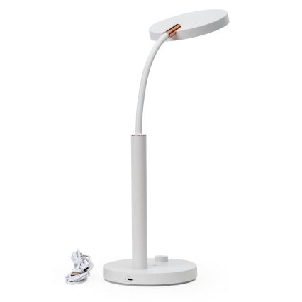 Candeeiro de mesa LED com regulação AURA LED/10W/230V 3700/4200K CRI 97 branco
