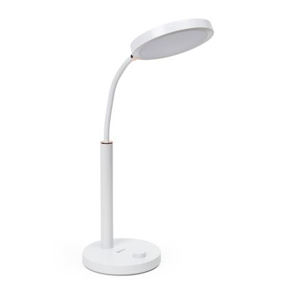 Candeeiro de mesa LED com regulação AURA LED/10W/230V 3700/4200K CRI 97 branco