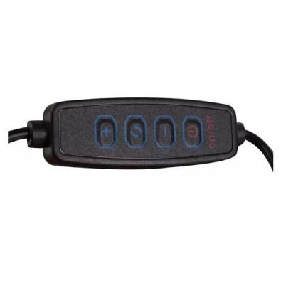 Candeeiro de mesa LED com regulação com uma lupa LED/6W/5V 3000K/4000K/6000K branco