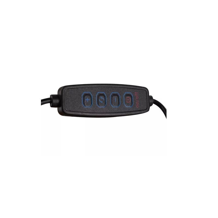 Candeeiro de mesa LED com regulação com uma lupa LED/6W/5V 3000K/4000K/6000K branco