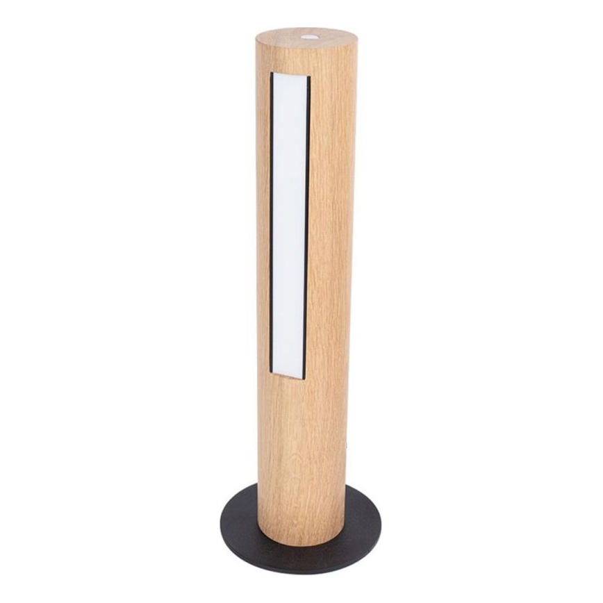 Candeeiro de mesa LED com regulação CONOR LED/9W/230V carvalho