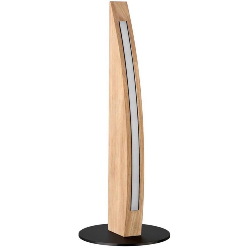 Candeeiro de mesa LED com regulação DUBAI LED/4W/230V carvalho