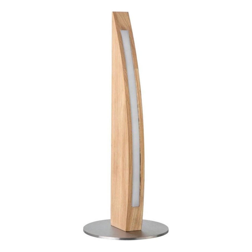 Candeeiro de mesa LED com regulação DUBAI LED/4W/230V carvalho