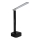 Candeeiro de mesa LED com regulação e altifalante ROBIN MUSIC LED/7W/230V preto