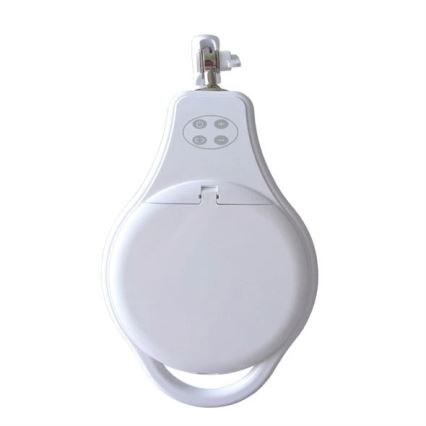 Candeeiro de mesa LED com regulação e lupa LED/10W/230V branco