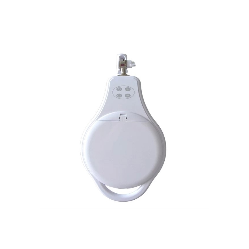 Candeeiro de mesa LED com regulação e lupa LED/10W/230V branco