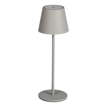 Candeeiro de mesa LED com regulação INITA LED/1,2W/1800 mAh IP54 cinzento