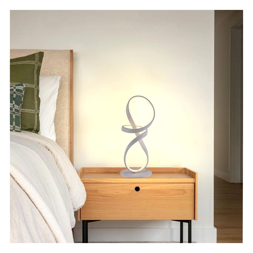 Candeeiro de mesa LED com regulação LED/26W/230V 3000/4000/6500K branco