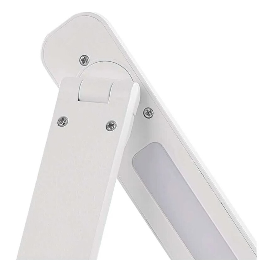 Candeeiro de mesa LED com regulação LED/5W/3,7V 3000K/4000K/6500K 800mAh branco
