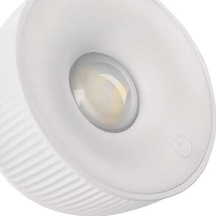Candeeiro de mesa LED com regulação magnético 4em1 LED/4,2W/3,7V 4000K 1200mAh branco