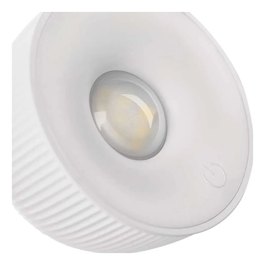 Candeeiro de mesa LED com regulação magnético 4em1 LED/4,2W/3,7V 4000K 1200mAh branco