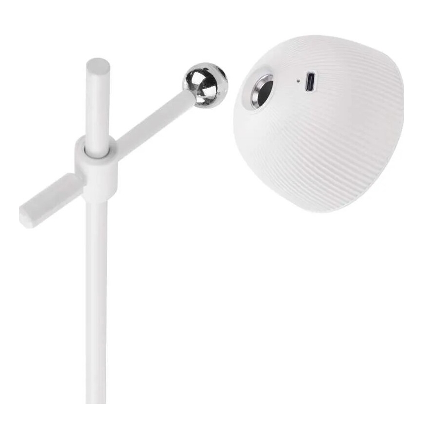 Candeeiro de mesa LED com regulação magnético 4em1 LED/4,2W/3,7V 4000K 1200mAh branco