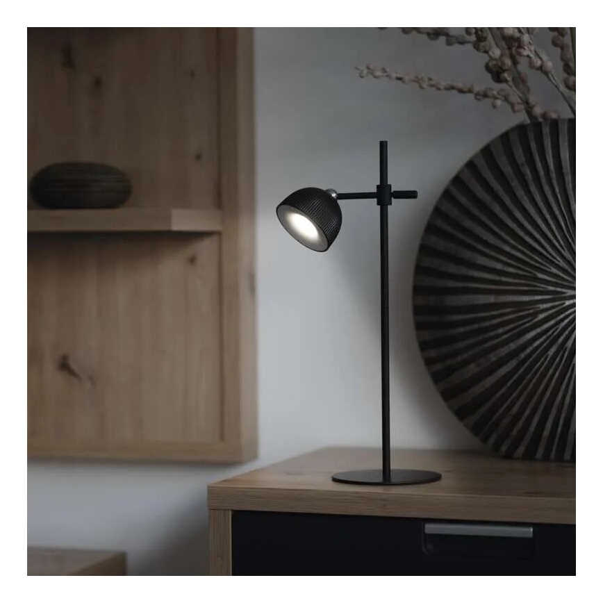 Candeeiro de mesa LED com regulação magnético 4em1 LED/4,2W/3,7V 4000K 1200mAh preto