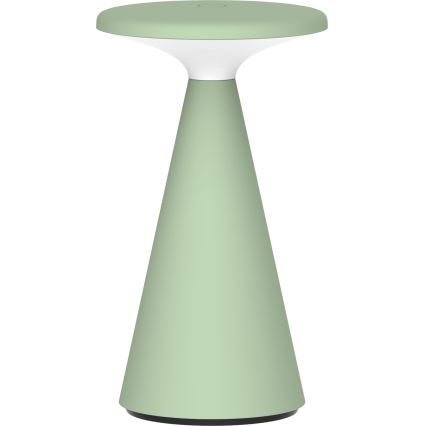 LED Regulação táctil exterior candeeiro de mesa PAROS LED/1,8W/5V USB 1800 mAh IP44 verde