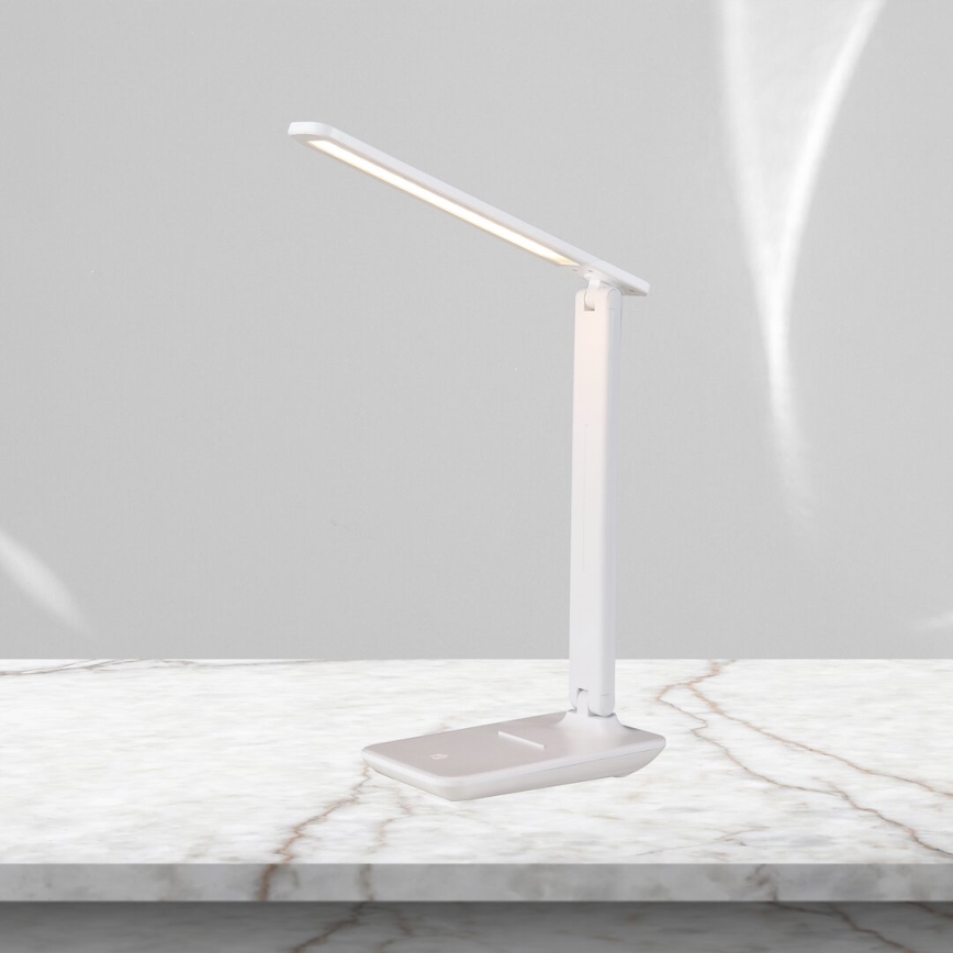 Candeeiro de mesa LED com regulação POST LED/5W/5V 3000-6500K branco