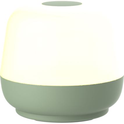 LED Regulação táctil exterior candeeiro de mesa SAMBA LED/1,2W/5V USB 1200 mAh IP44 verde