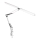 Candeeiro de mesa LED com regulação TENUIX DUO 2xLED/14W/230V 3000-6000K branco