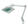 Candeeiro de mesa LED com uma lupa LED/5W/230V