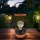 Candeeiro de mesa LED decorativo LED/3xAA preto/cobre