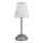Candeeiro de mesa LED e tátil com regulação ELBA LED/1,6W/800 mAh cromado mate/transparente