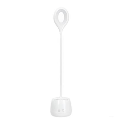 Candeeiro de mesa LED flexível com regulação LUSIA LED/5W/5V 3000/4000K 1200 mAh branco