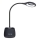 Candeeiro de mesa LED flexível com regulação LUSIA LED/5W/5V 3000/4000K 1200 mAh preto