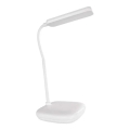 Candeeiro de mesa LED flexível regulável LED/12W/230V 3000K/4000K/6500K branco