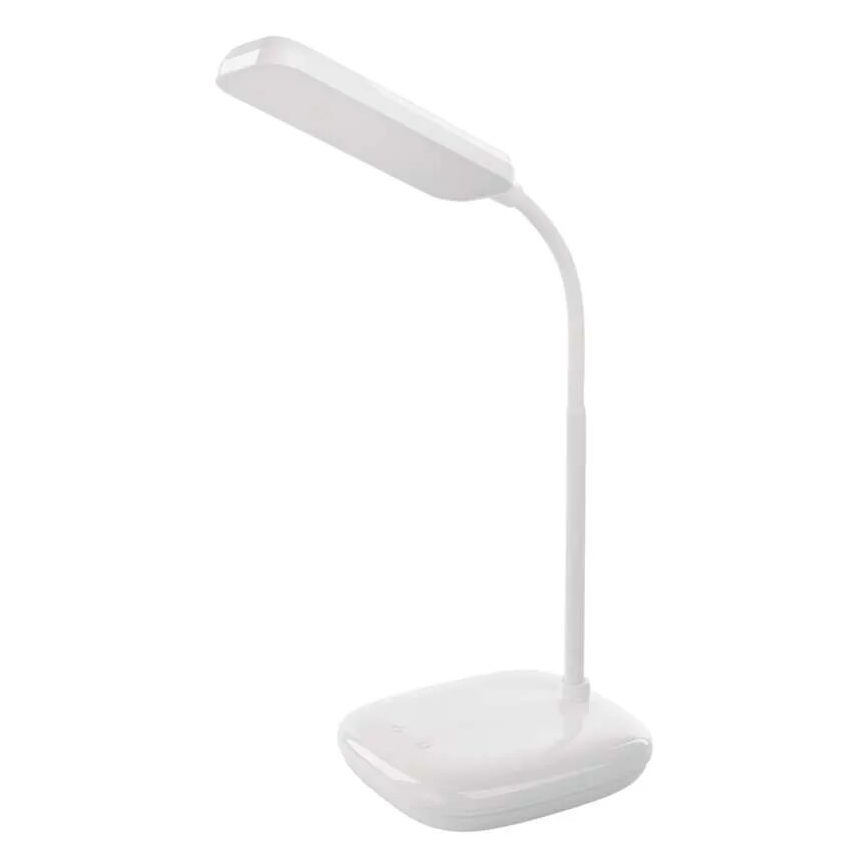 Candeeiro de mesa LED flexível regulável LED/12W/230V 3000K/4000K/6500K branco