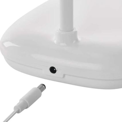 Candeeiro de mesa LED flexível regulável LED/12W/230V 3000K/4000K/6500K branco