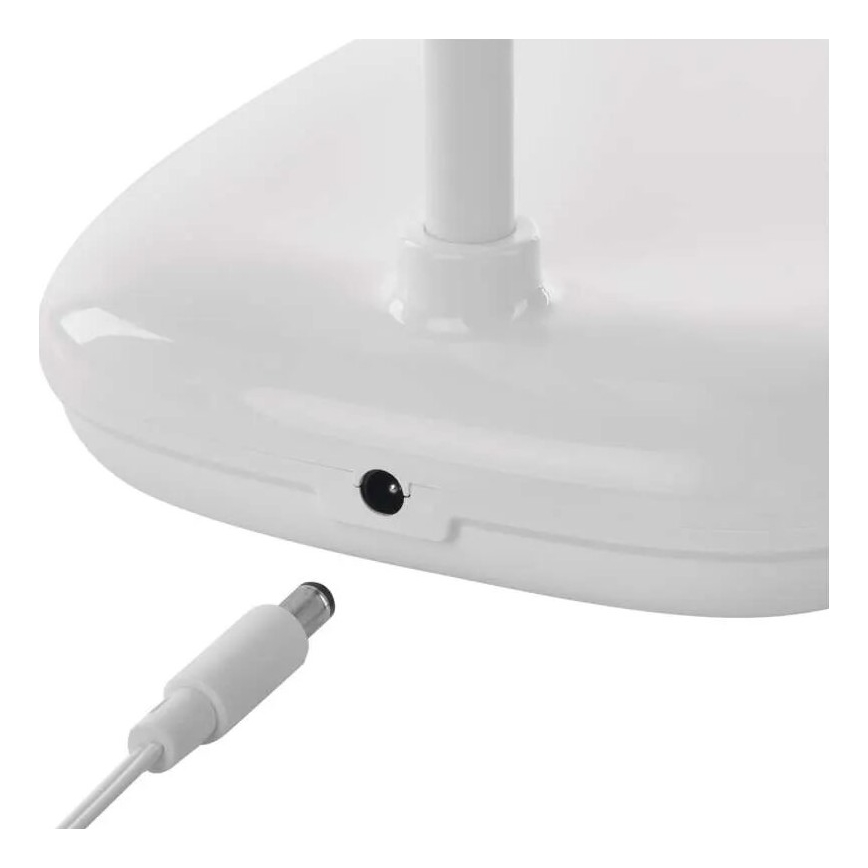 Candeeiro de mesa LED flexível regulável LED/12W/230V 3000K/4000K/6500K branco
