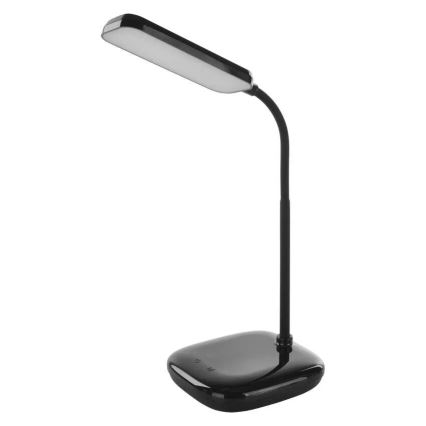 Candeeiro de mesa LED flexível regulável LED/12W/230V 3000K/4000K/6500K preto