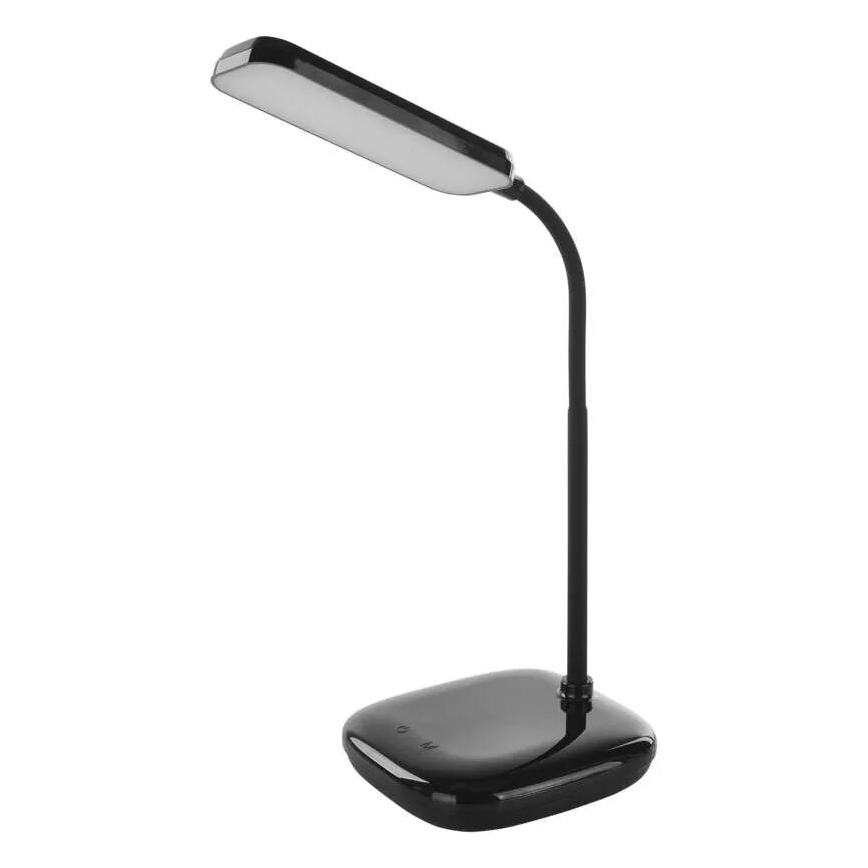 Candeeiro de mesa LED flexível regulável LED/12W/230V 3000K/4000K/6500K preto