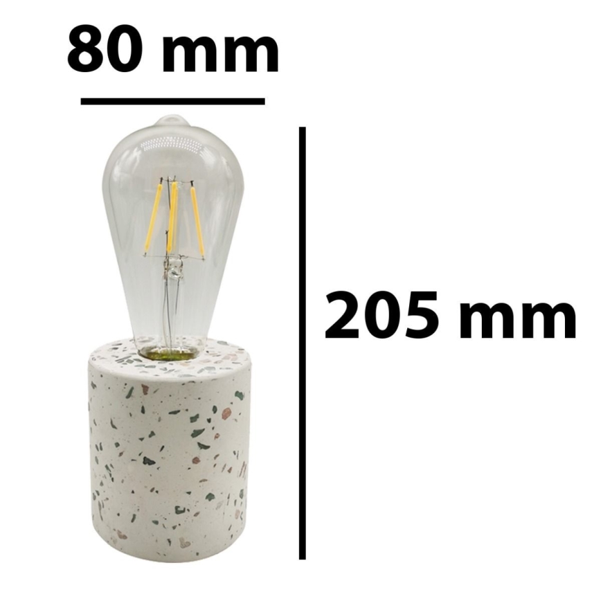 Candeeiro de mesa LED LASTRYKO LED/4W/3V