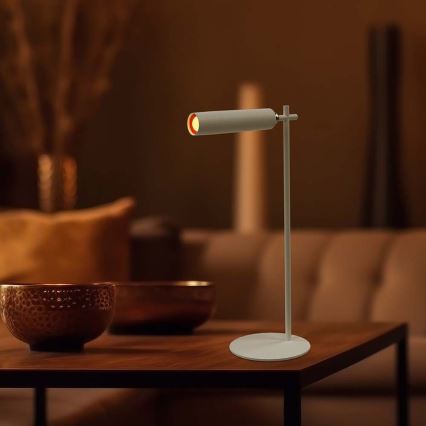 Candeeiro de mesa LED magnético, recarregável e regulável 3em1 LED/3W/5V 4000K 1500 mAh branco