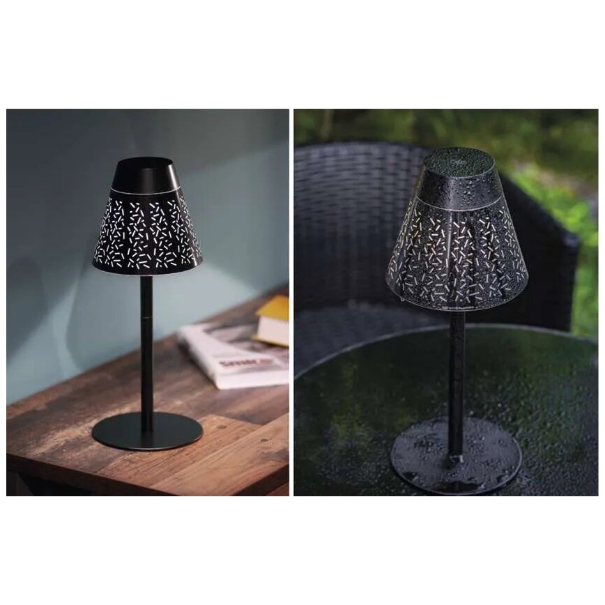 Candeeiro de mesa LED para exterior regulável LED/4,2W/5V 2200mAh IP44