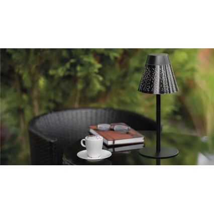 Candeeiro de mesa LED para exterior regulável LED/4,2W/5V 2200mAh IP44