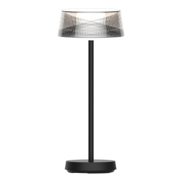 Candeeiro de mesa LED para exterior tátil com regulação CASABLANCA LED/3,4W/5V USB 3600 mAh IP44 preto