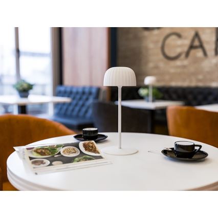 Candeeiro de mesa LED para exterior VIVIEN LED/3W/5V 2700K 1600 mAh IP54 branco