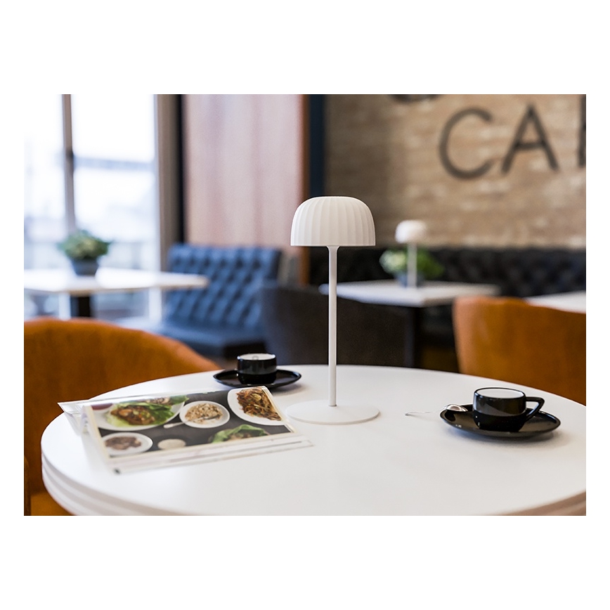 Candeeiro de mesa LED para exterior VIVIEN LED/3W/5V 2700K 1600 mAh IP54 branco