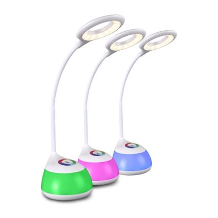 Candeeiro de mesa LED RGB com regulação através do toque GALACTIC LED/5W/230V 1800 mAh